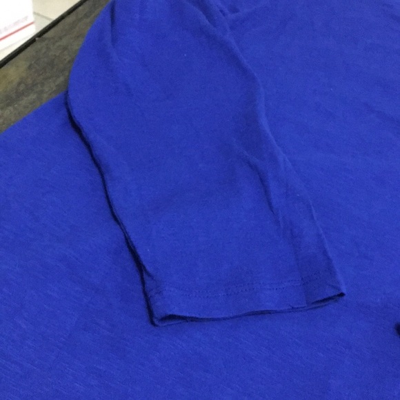 NWT Crown & Ivy Blue pull over top. - Picture 2 of 8